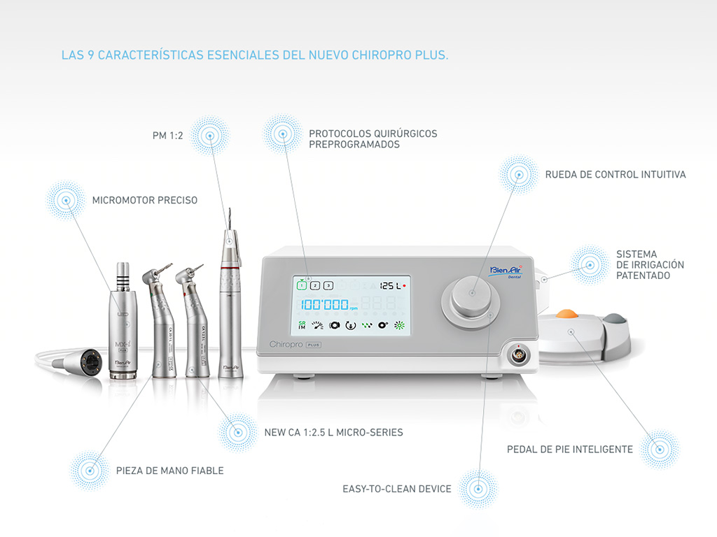 Chiropro Plus caracteristicas