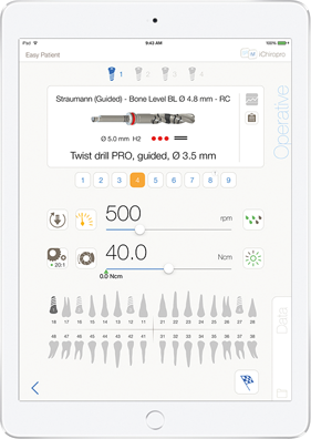 Screen BA IM iChiropro MultipleImplantProcedures 1